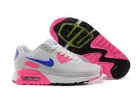 2019U air max nike 90 femme chaussures sport pas cher 1241 blanc pink